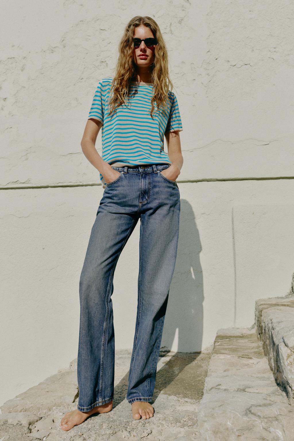 Jeans Z1975 Straight High-Waist Long