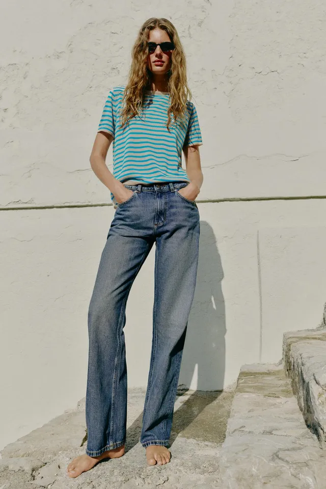Jeans Z1975 Straight High-Waist Long