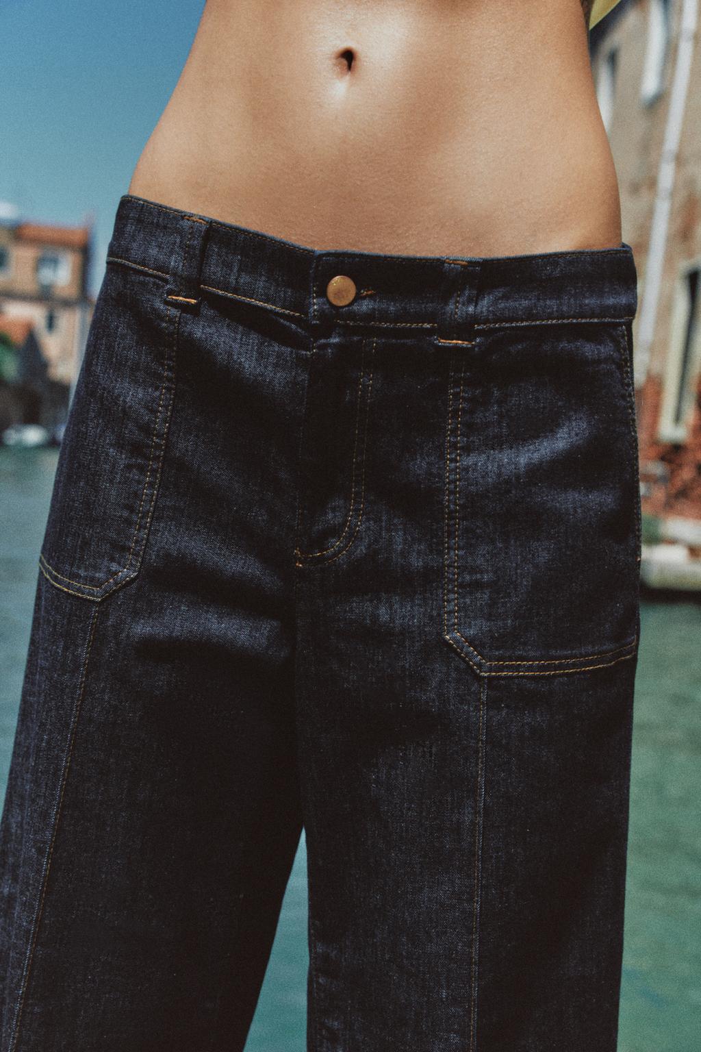 JEANS Z1975 CULOTTE بخصر متوسط
