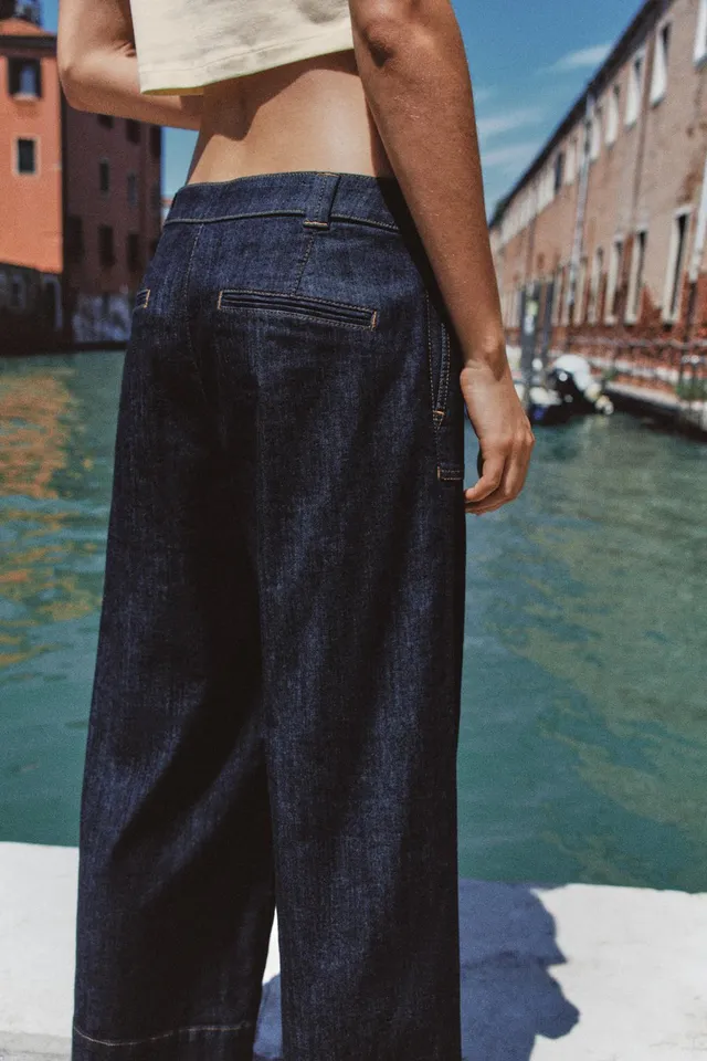 JEANS Z1975 CULOTTE بخصر متوسط – صورة 6