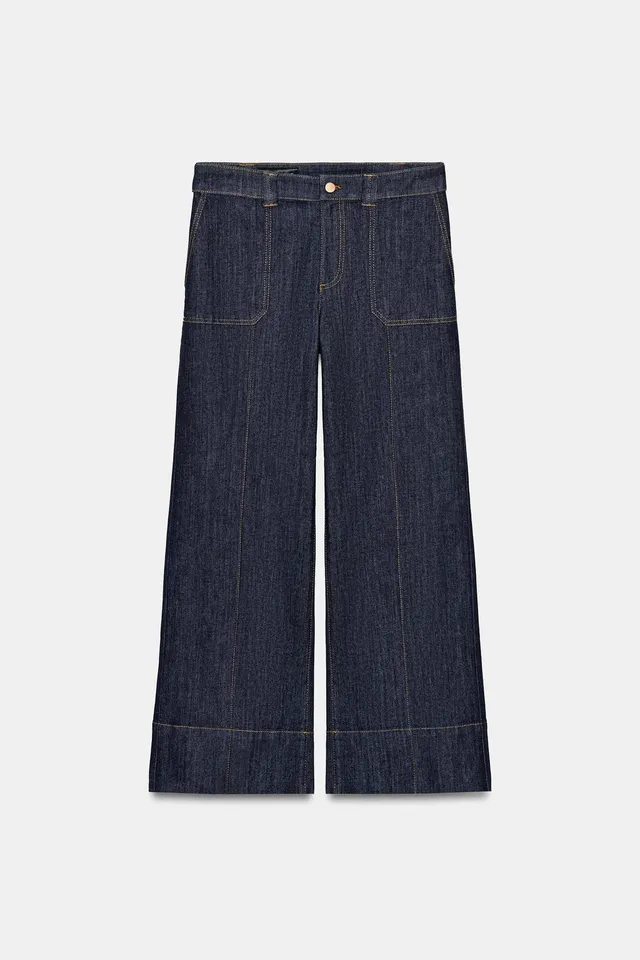 JEANS Z1975 CULOTTE بخصر متوسط – صورة 7
