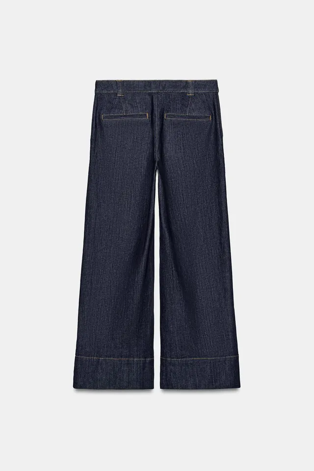 JEANS Z1975 CULOTTE بخصر متوسط – صورة 8