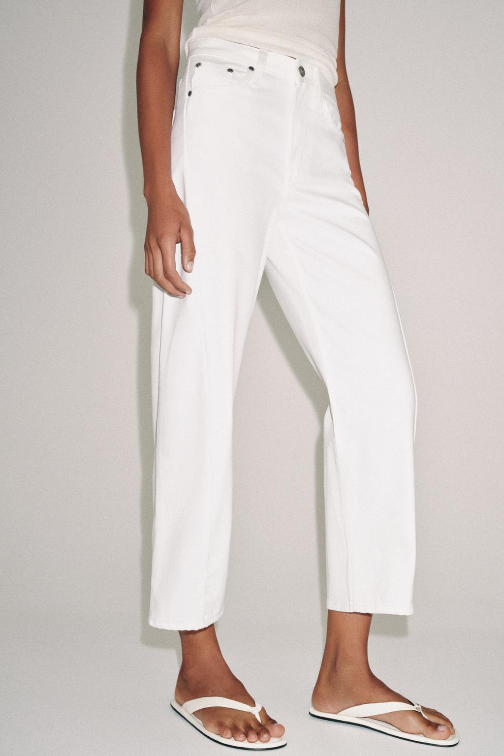 جينز ZW COLLECTION ANKLE RELAXED خصر متوسط