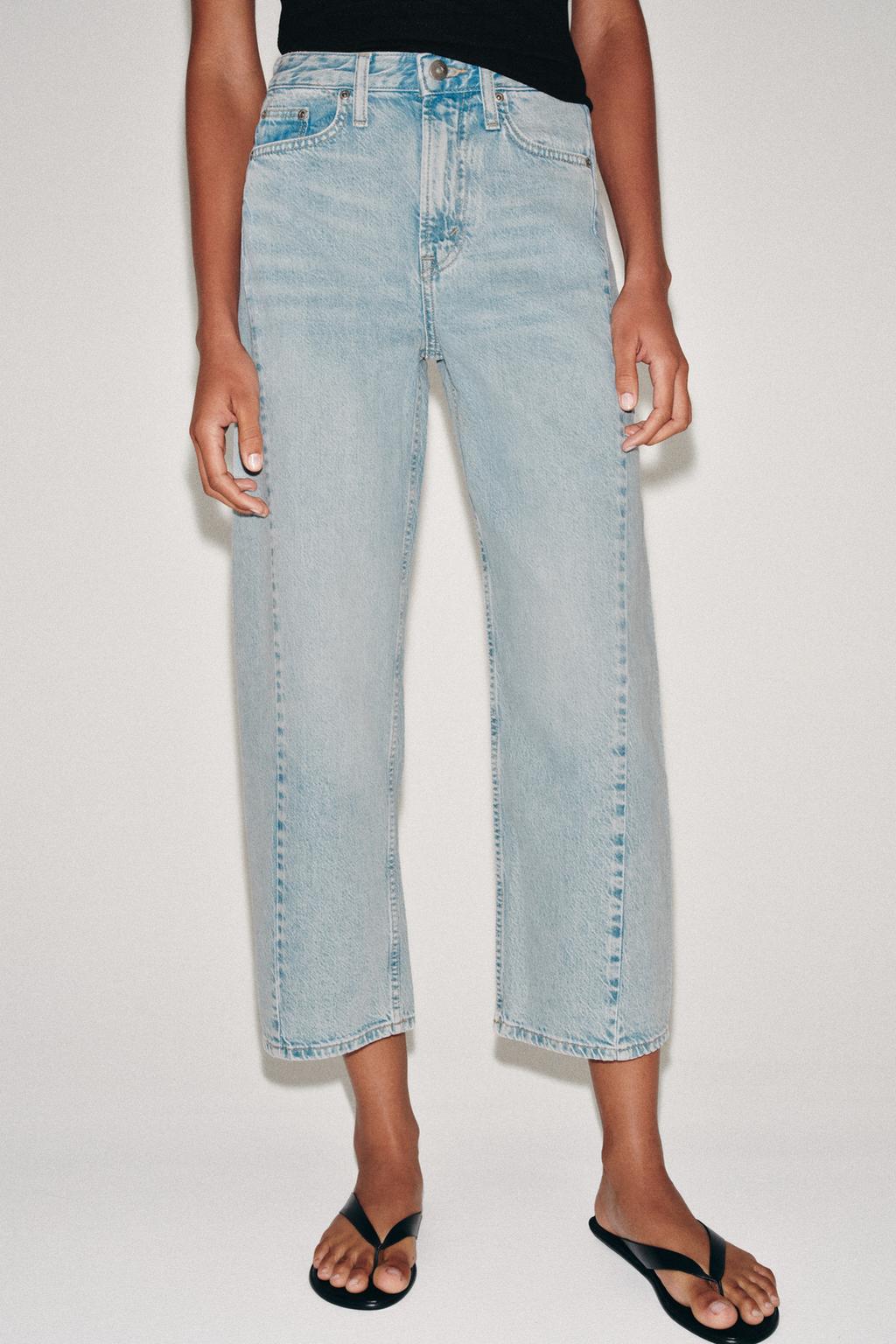 جينز ZW COLLECTION ANKLE RELAXED خصر متوسط