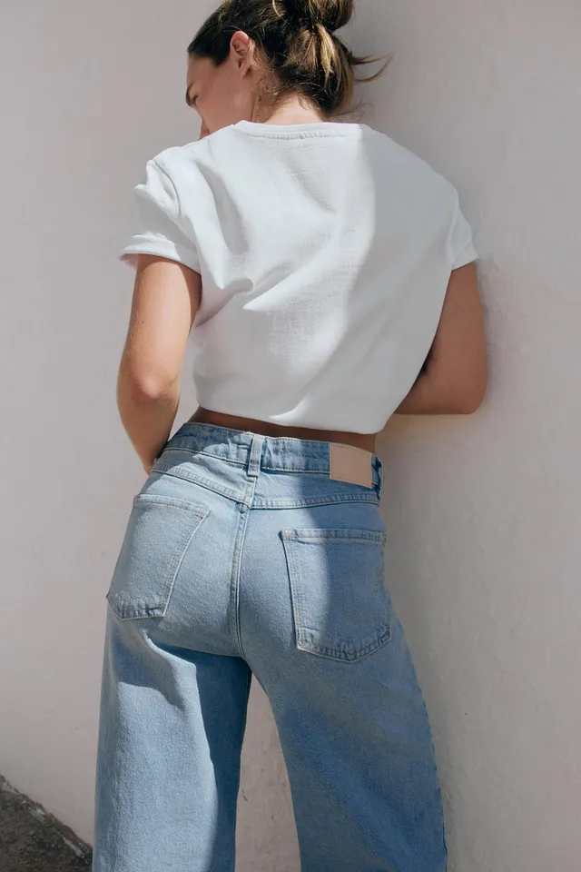 JEANS Z1975 CULOTTE COMFORT بخصر عالٍ – صورة 6