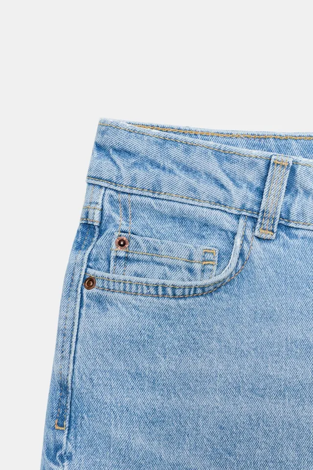 JEANS Z1975 CULOTTE COMFORT بخصر عالٍ – صورة 9