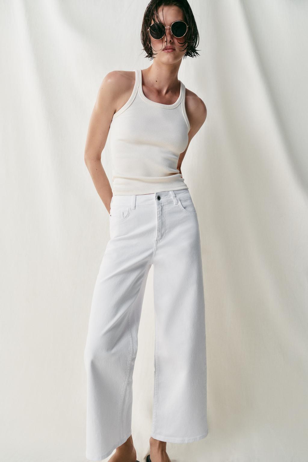 JEANS Z1975 CULOTTE COMFORT بخصر عالٍ