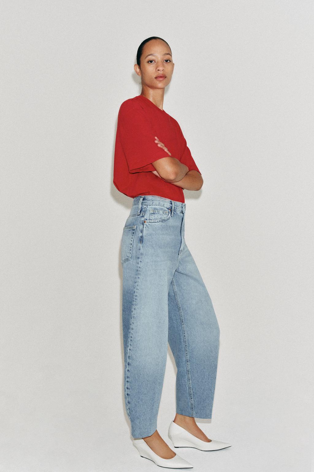 ZW High-Waist Tapered Jeans
