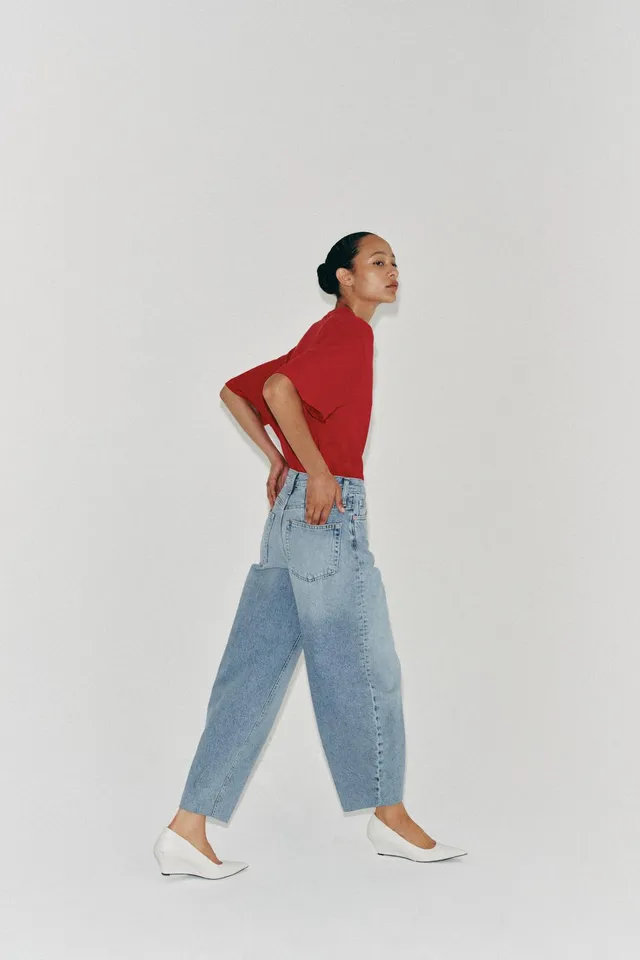 ZW High-Waist Tapered Jeans – image 4