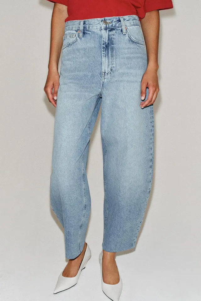 ZW High-Waist Tapered Jeans – image 5