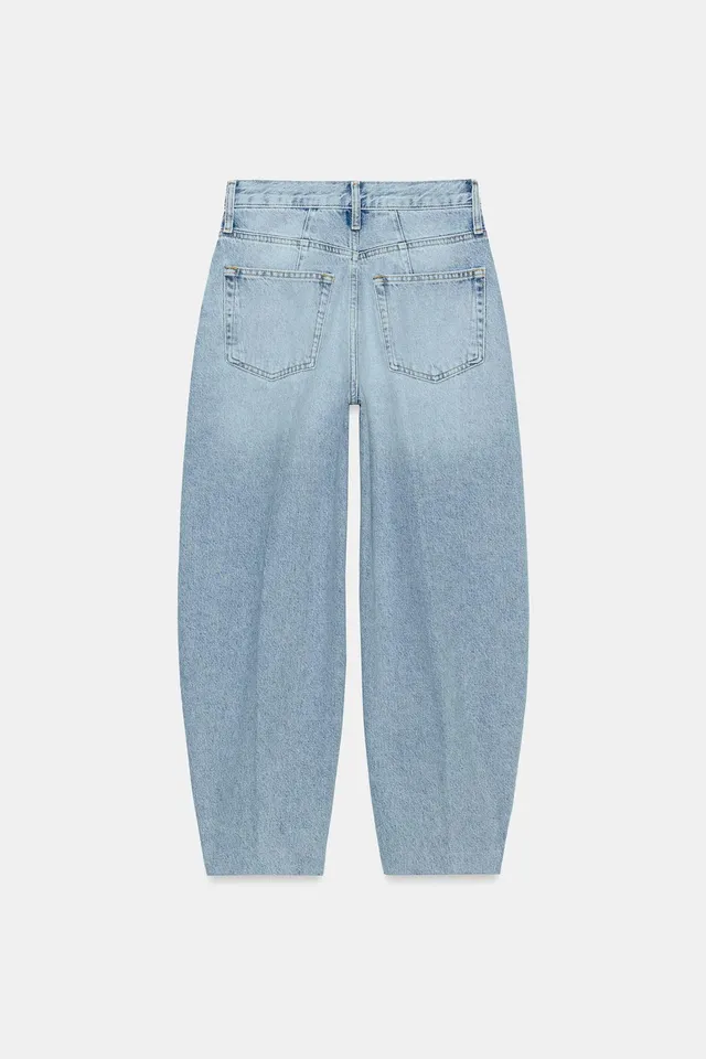 ZW High-Waist Tapered Jeans – image 8