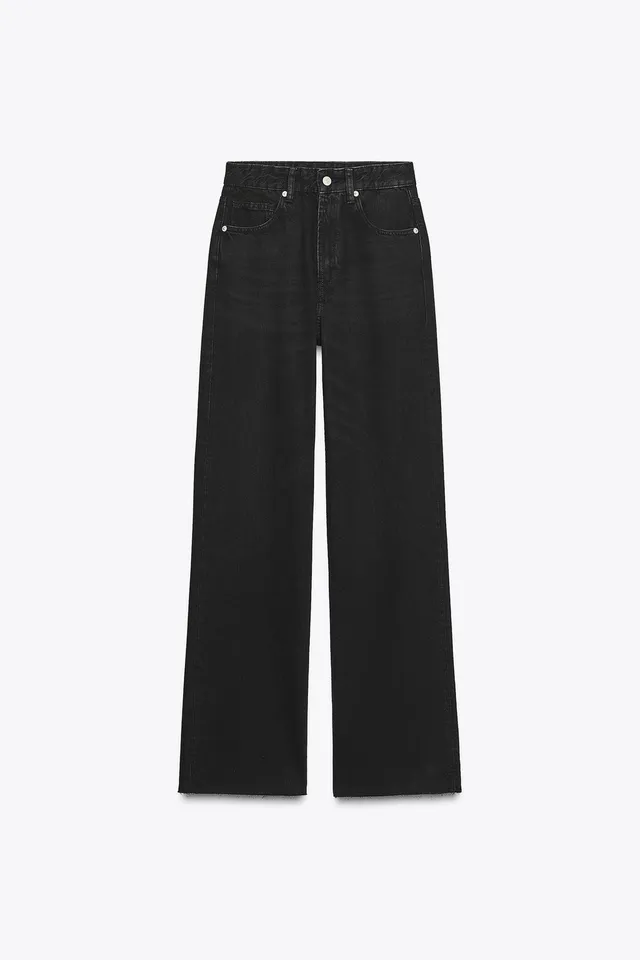 JEANS TRF WIDE LEG بخصر عال – صورة 7