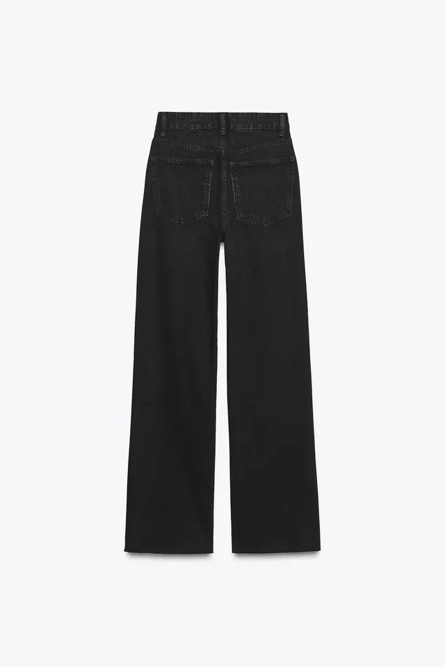 JEANS TRF WIDE LEG بخصر عال – صورة 8