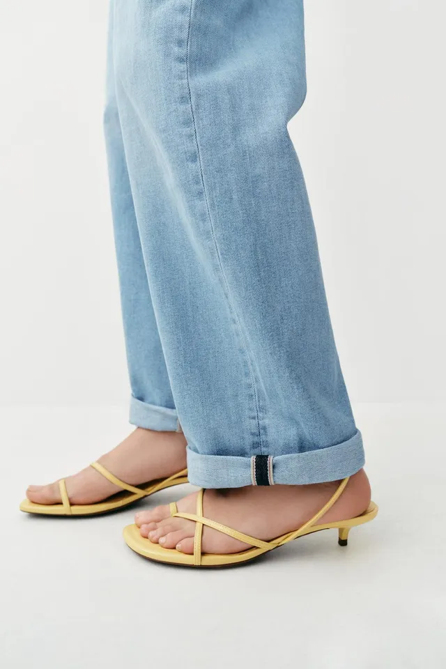 Relaxed Fit Mid-Waist Cuffed Hem Jeans – image 7