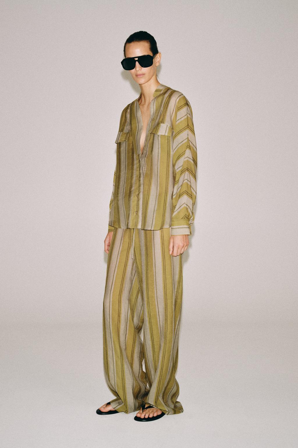 ZW COLLECTION STRIPED SHIRT
