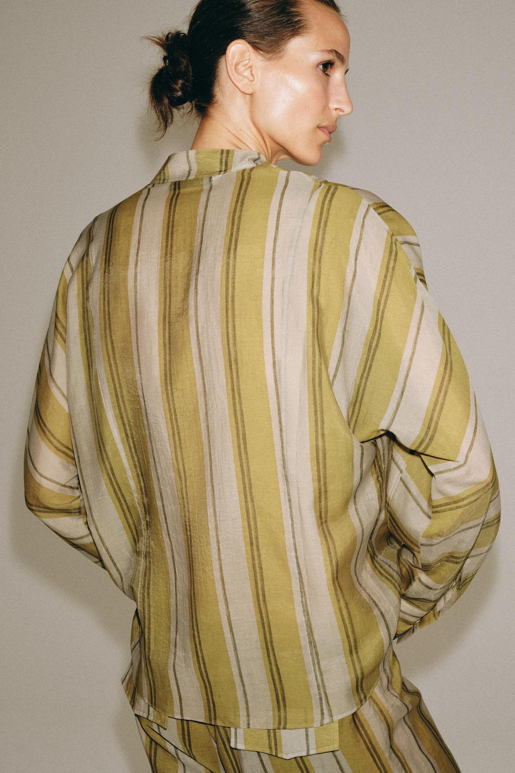 قميص مخطط ZW COLLECTION