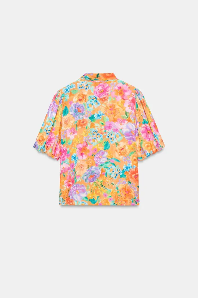 Floral Bow Shirt – image 6