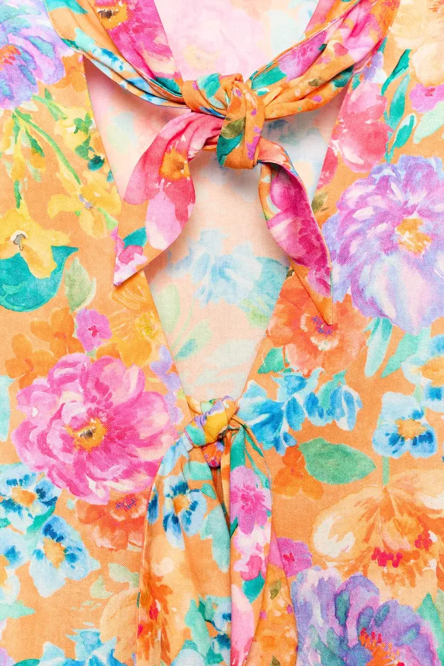 Floral Bow Shirt – image 7