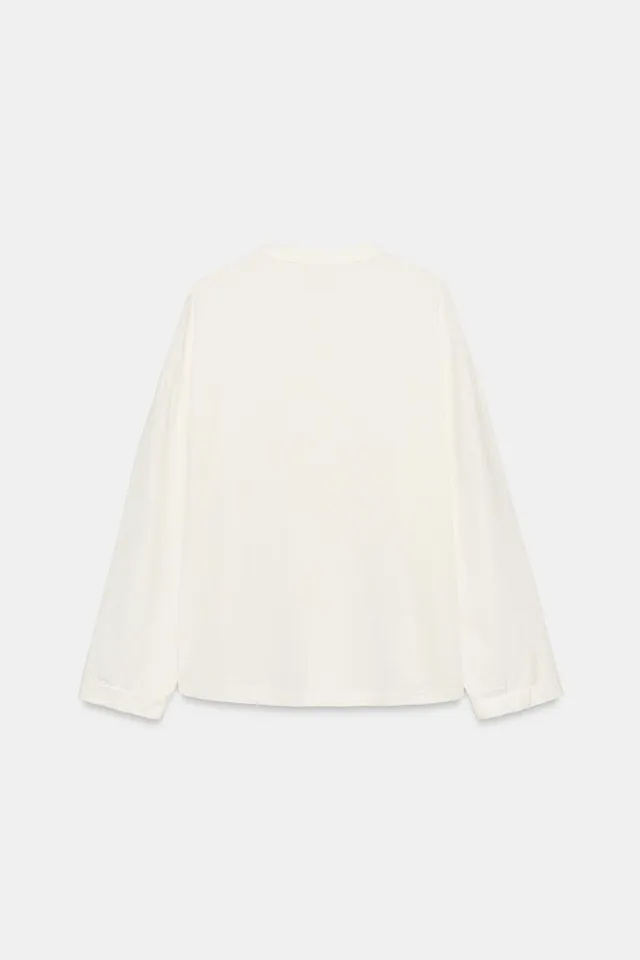 Linen Blend Oversize Frog Fastening Shirt – image 9