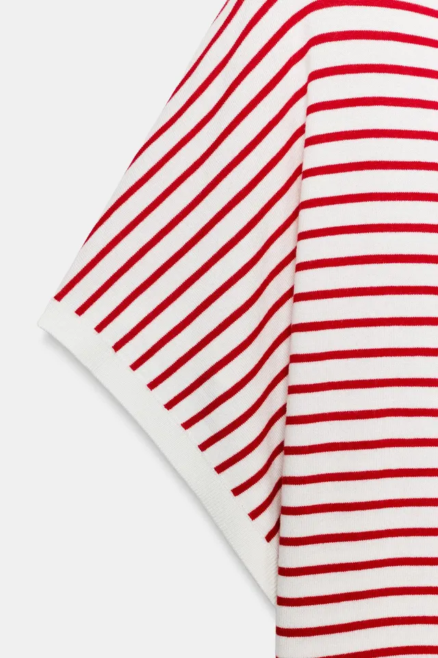Wide Short Sleeve Knit Top – image 7
