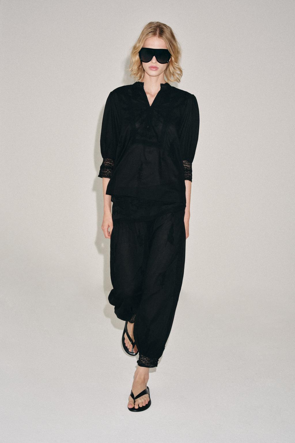 ZW Collection Embroidered Blouse
