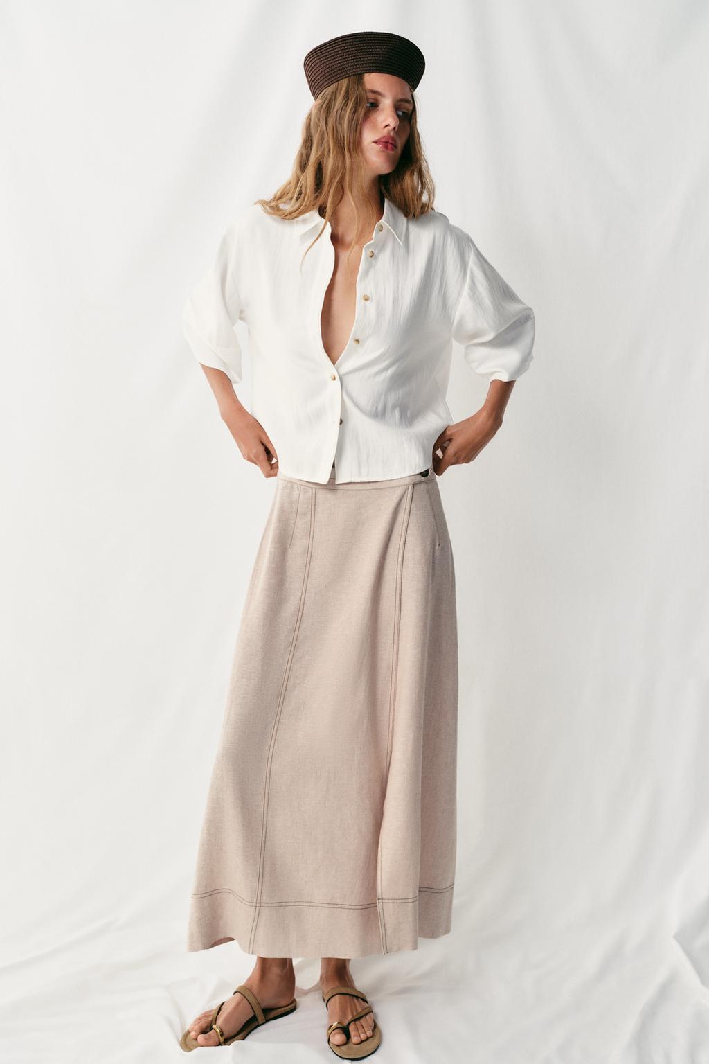 Short Wide Sleeve Shirt