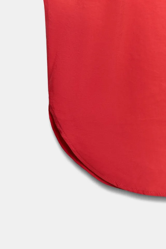 Short Sleeve Flowing Shirt – image 9