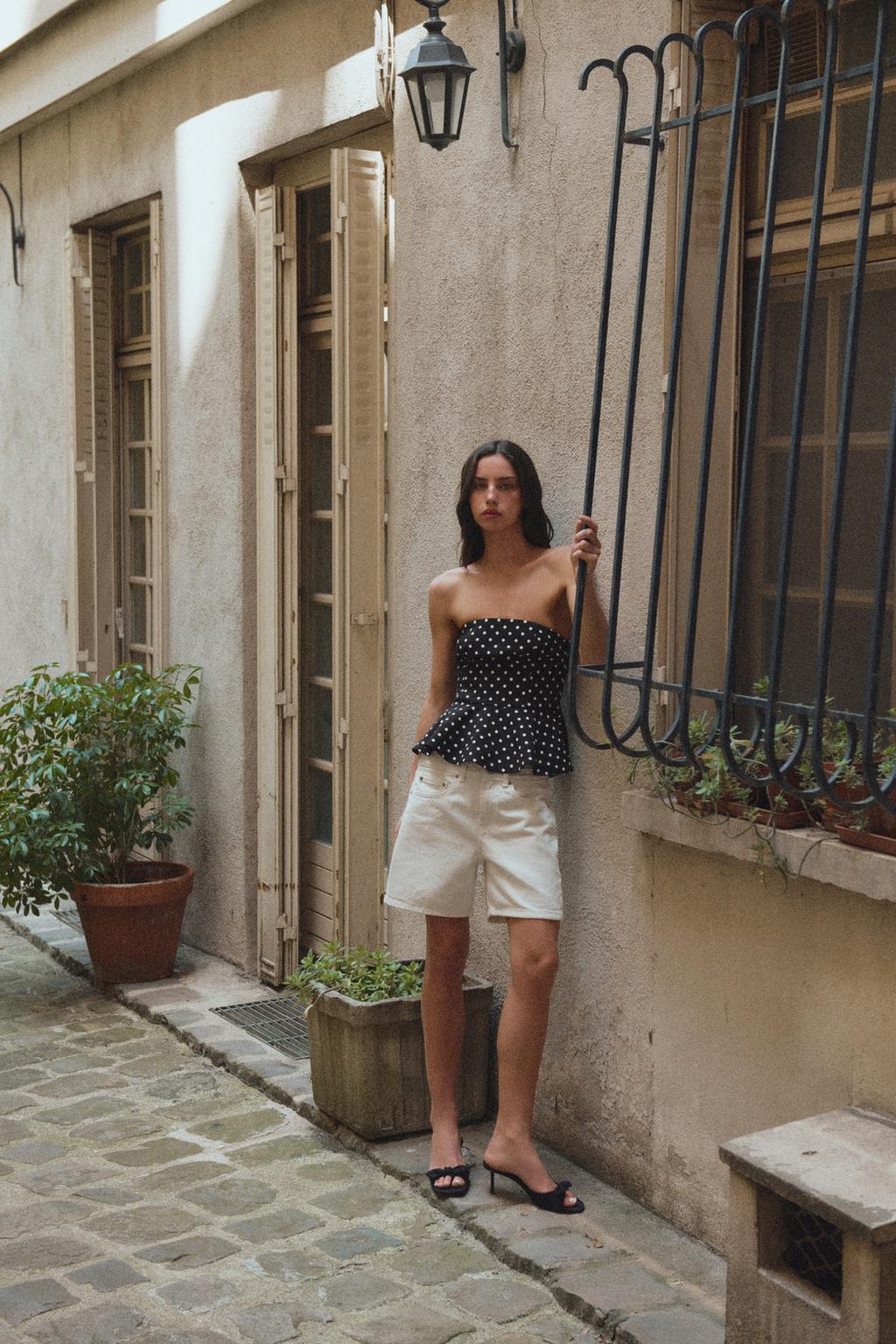 Off-the-Shoulder Peplum Top