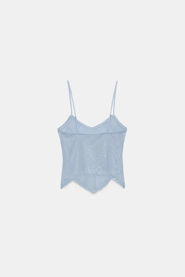 Embroidered Strappy Top – image 6