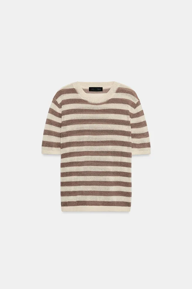 Short Sleeve Knit Top – image 5