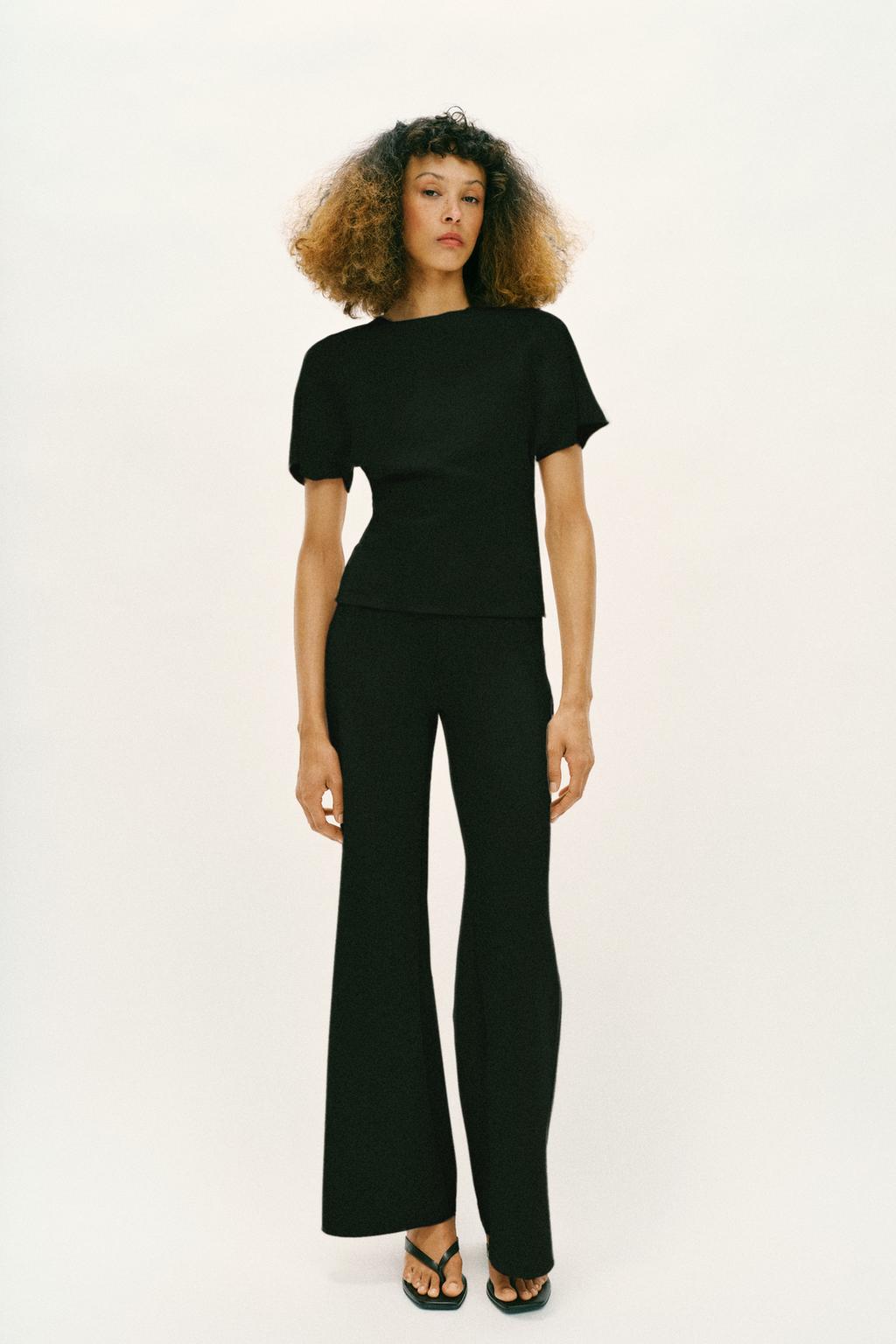 Cut-Out Short Sleeve Top