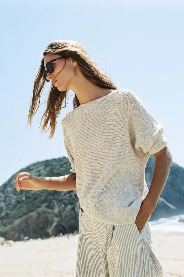 Asymmetric Knit Top – image 3