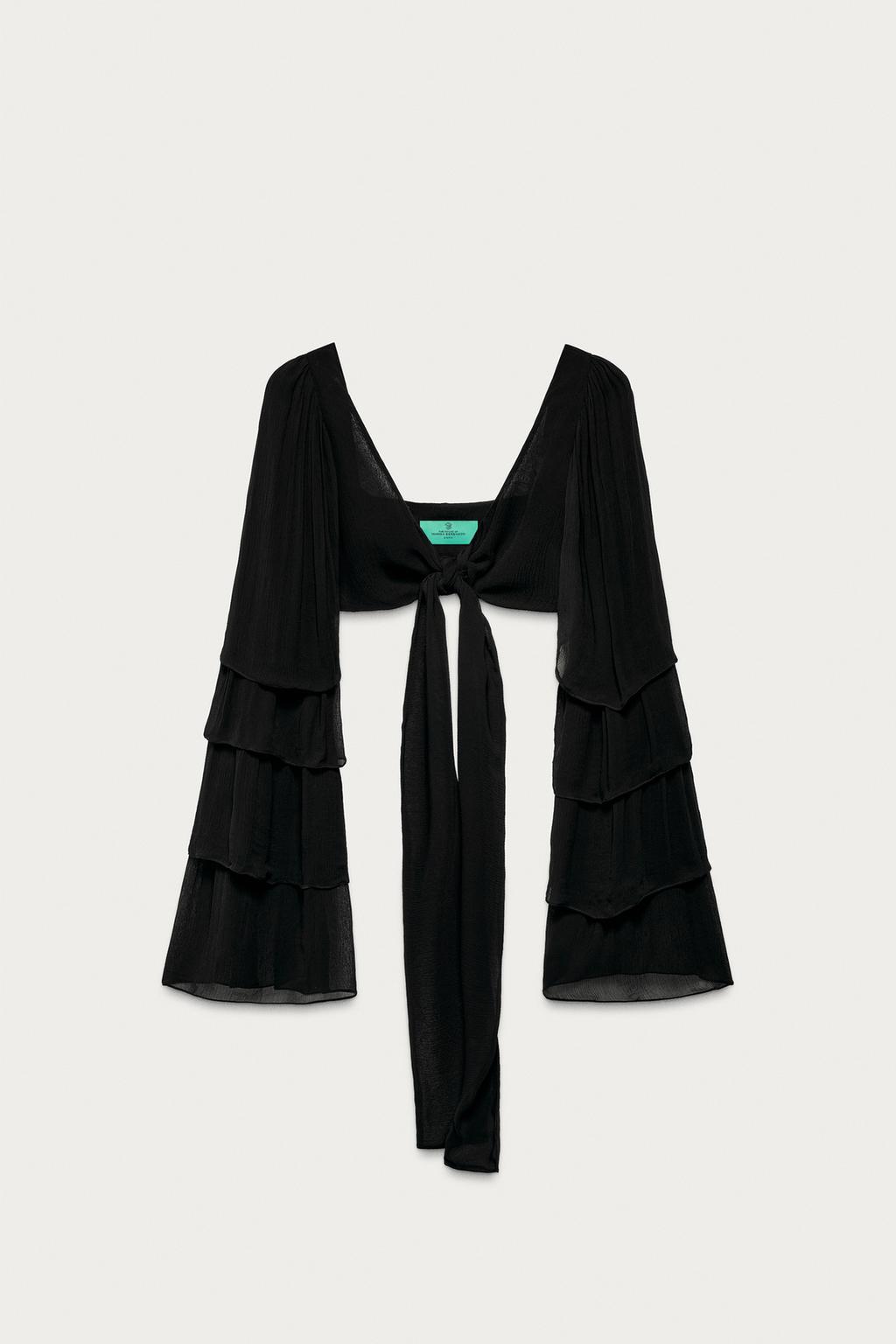 TOP فريلز MARISA BERENSON X ZARA