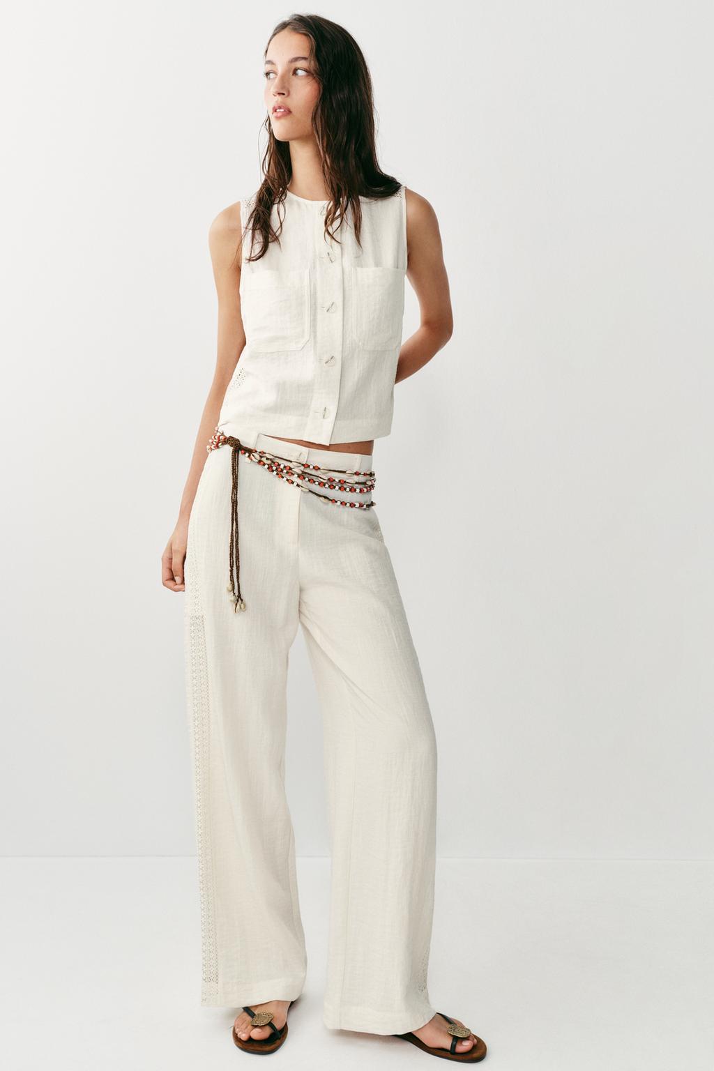Lace Trim Top