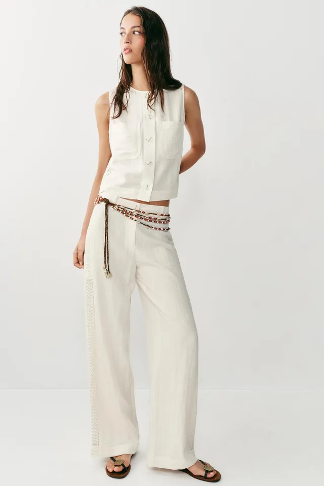 Lace Trim Top