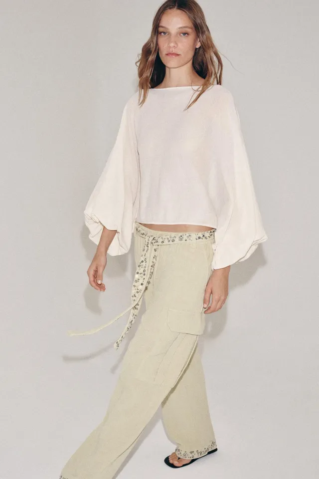 Voluminous Sleeve Jumper – image 4