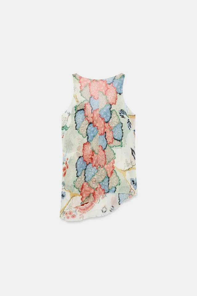 Beaded Printed Sleeveless Top for Women – image 7