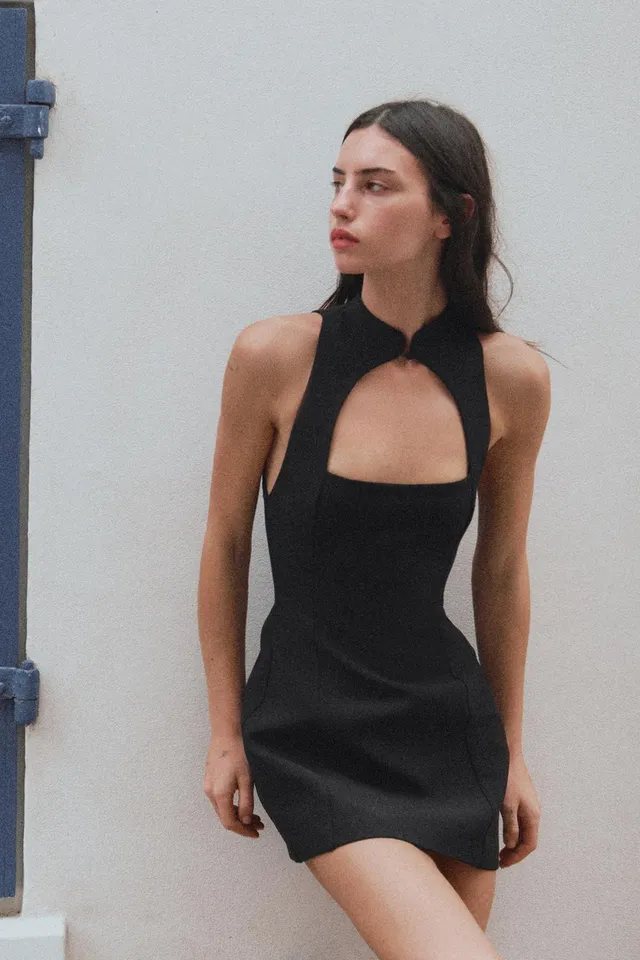 Cut-Out Mini Dress – image 5