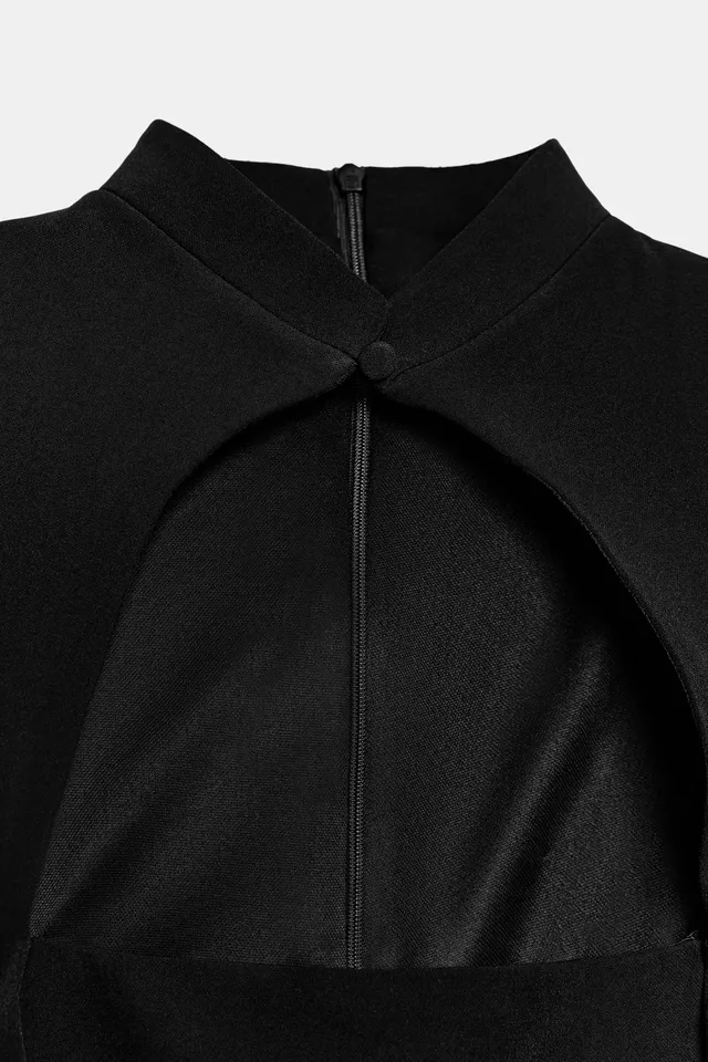 Cut-Out Mini Dress – image 8