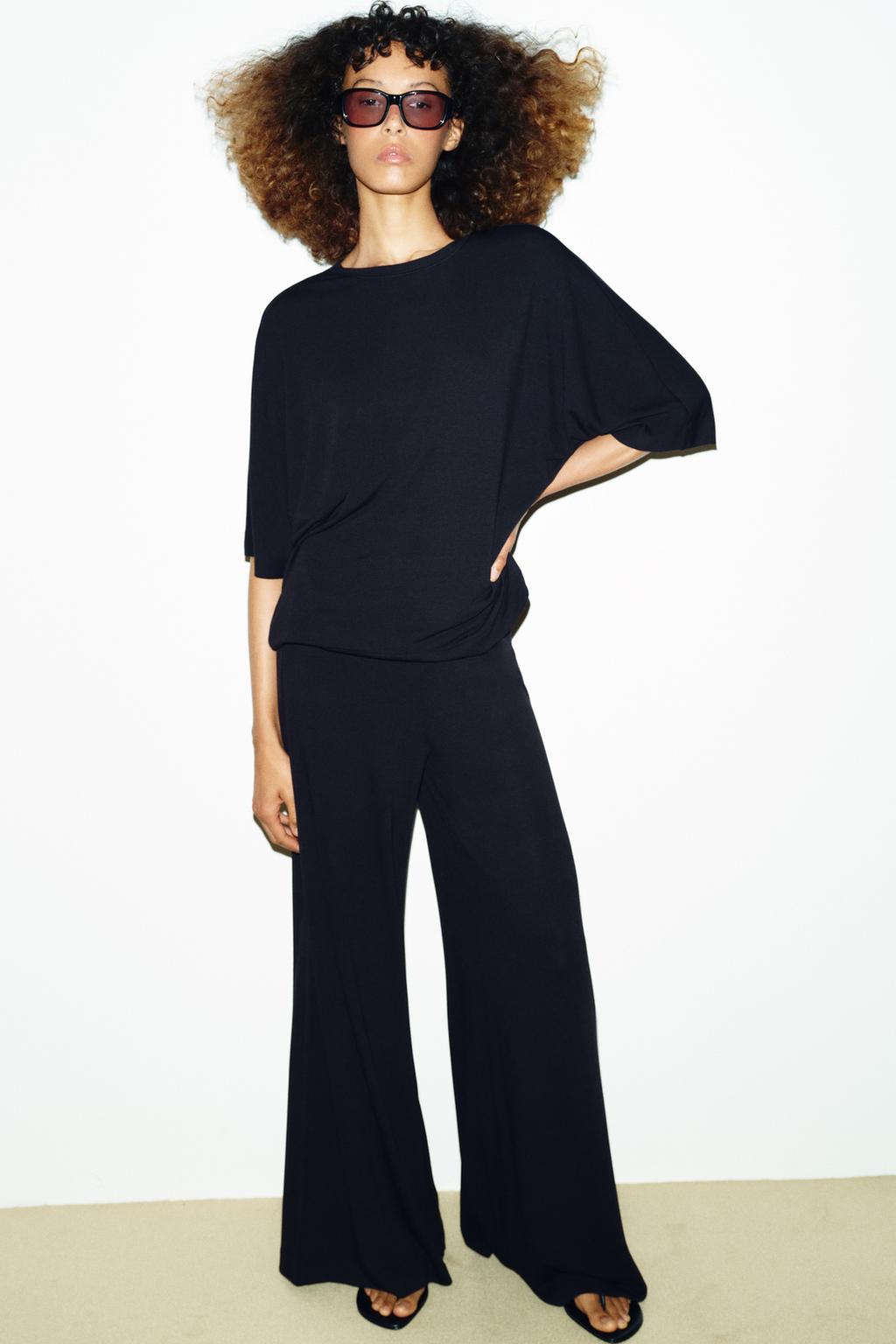 Flowing Palazzo Trousers