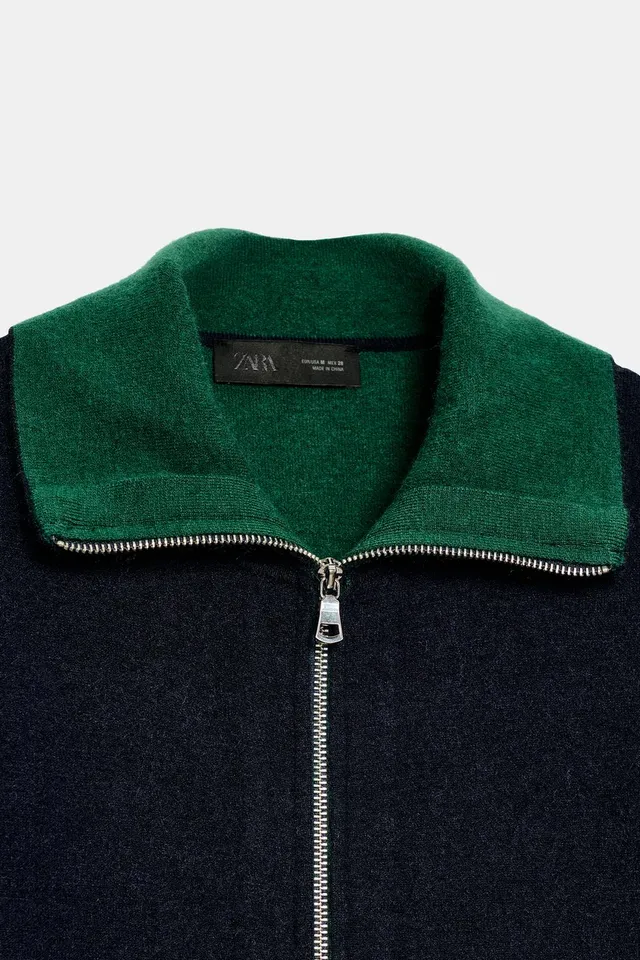 ZIP-UP KNIT CARDIGAN – image 10