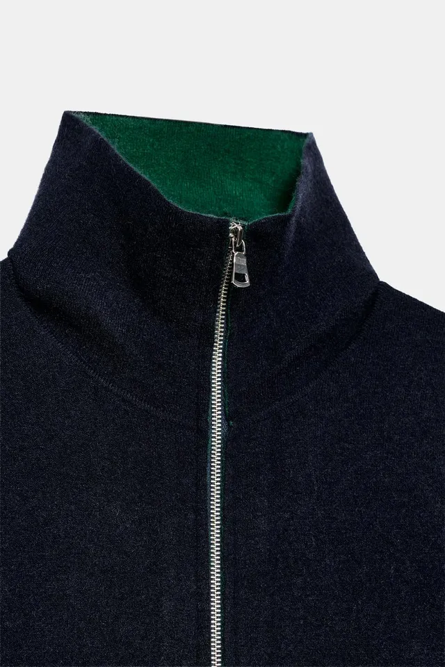 ZIP-UP KNIT CARDIGAN – image 9