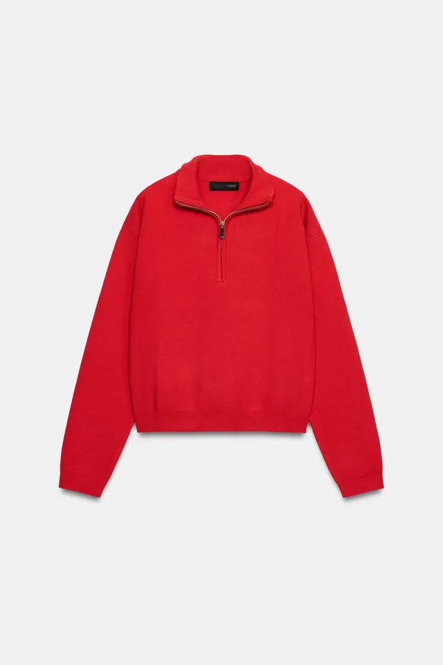 KNIT ZIP-UP JUMPER – image 5