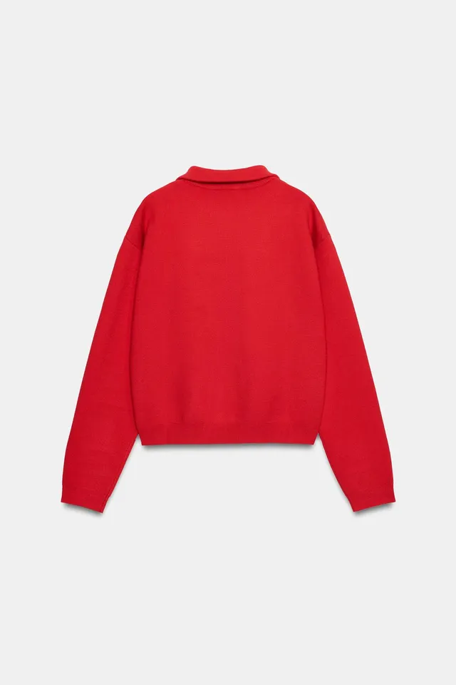 KNIT ZIP-UP JUMPER – image 6