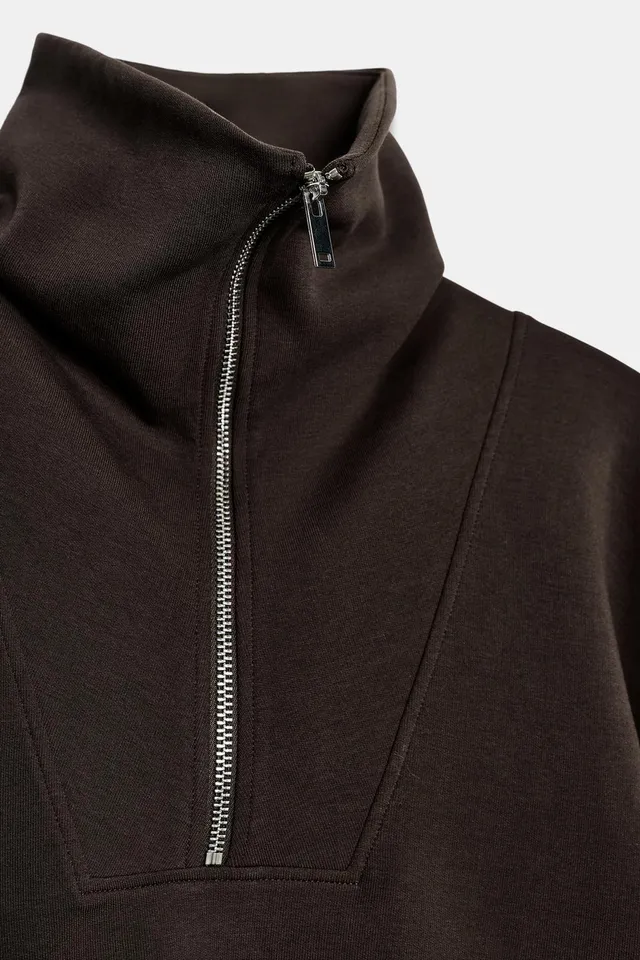 INTERLOCK ZIP-UP SWEATSHIRT – image 8