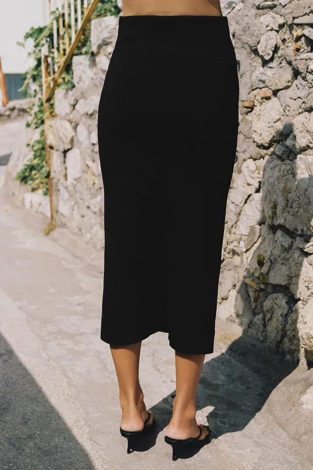 KNIT MIDI SKIRT – image 3