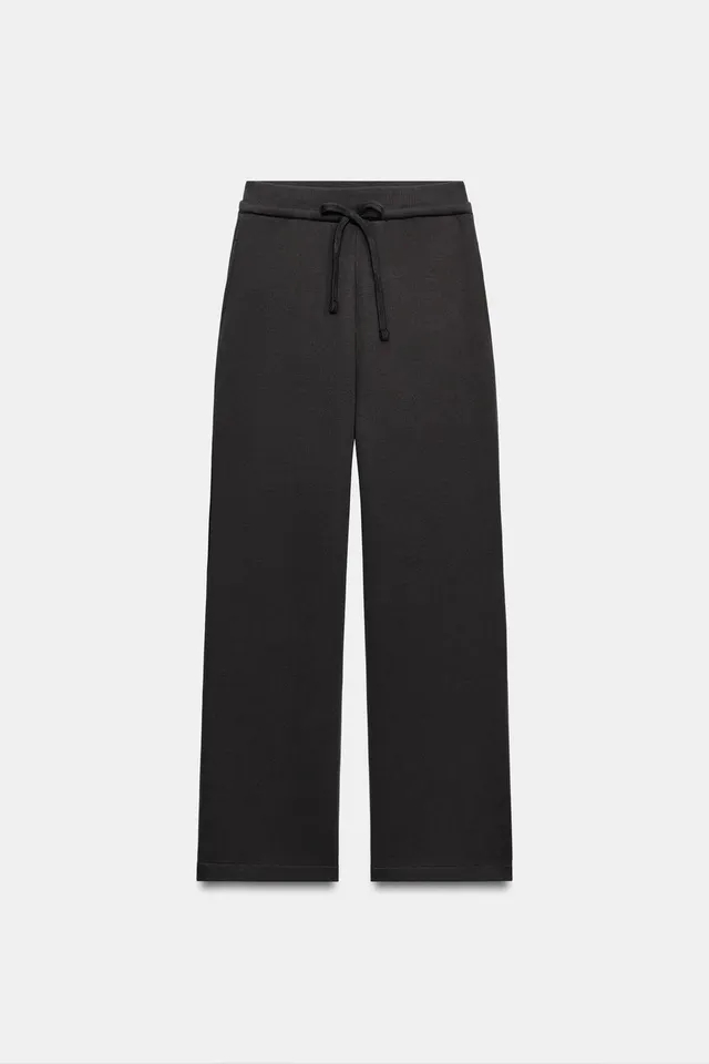 DRAWSTRING PLUSH TROUSERS – image 5