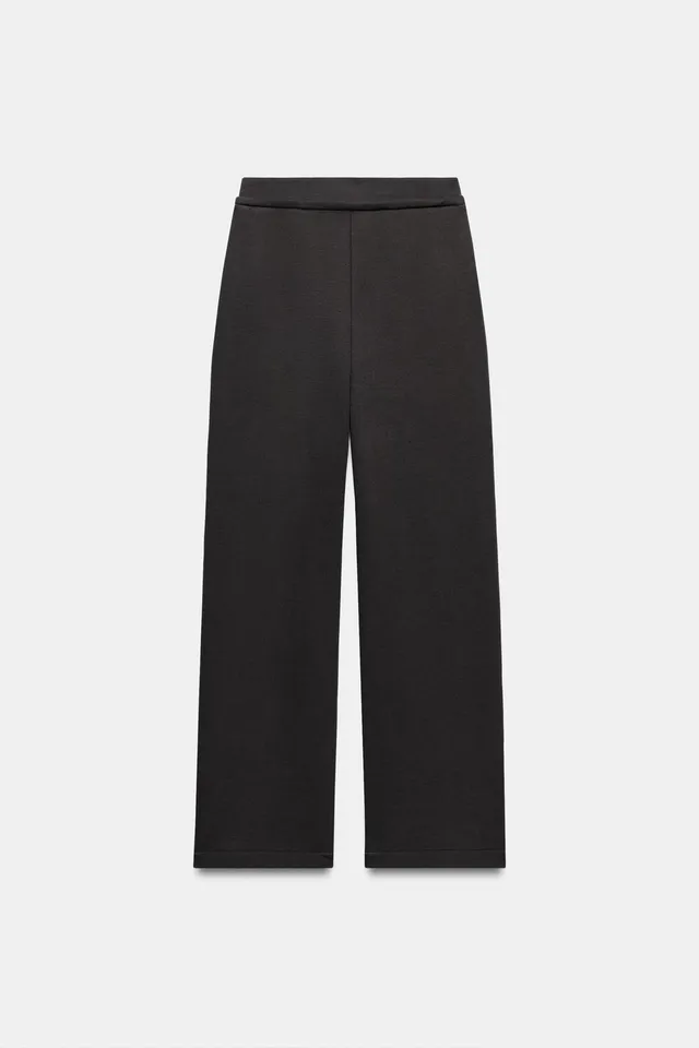 DRAWSTRING PLUSH TROUSERS – image 6