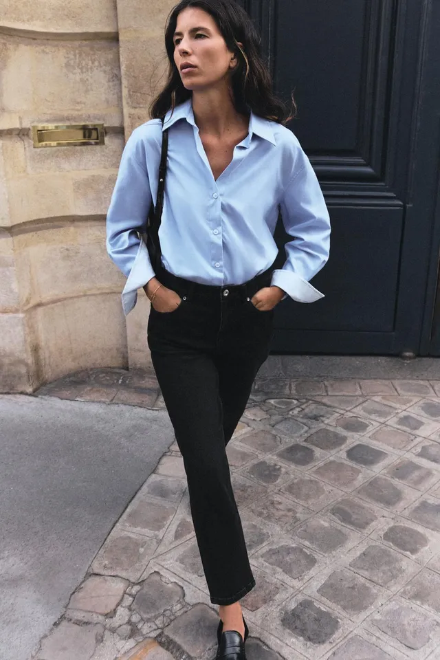 جينز Z1975 MOM FIT بخصر عالٍ – صورة 3