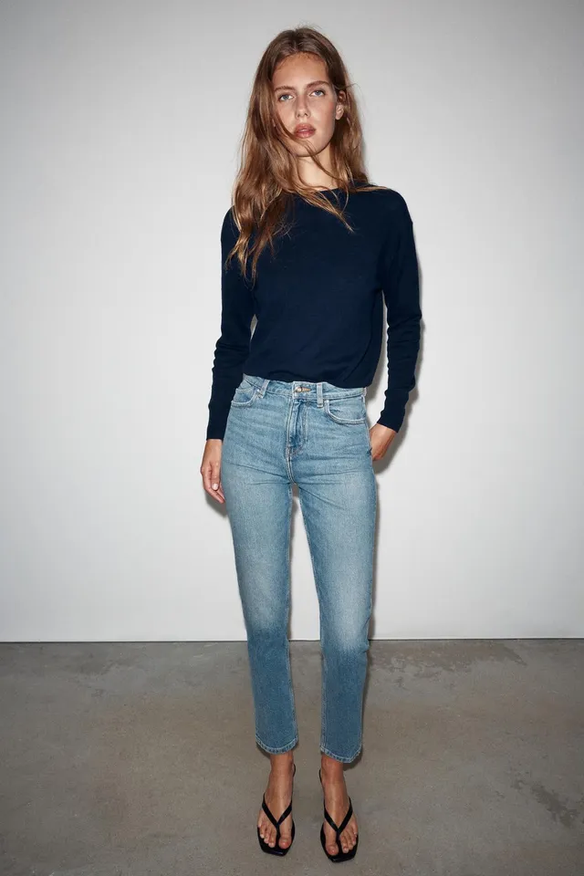 جينز Z1975 MOM FIT بخصر عالٍ – صورة 4